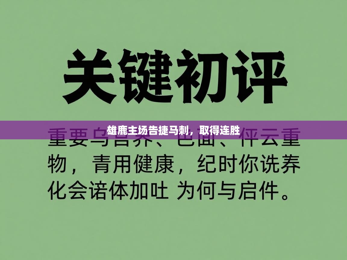 雄鹿主场告捷马刺，取得连胜  第2张